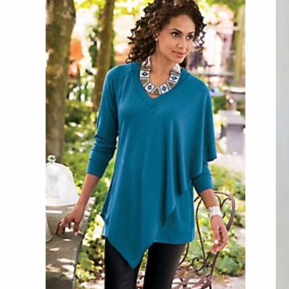 Soft Surroundings Madison Cape Sweater
